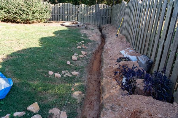 Trench Drain Installation in Maryville
