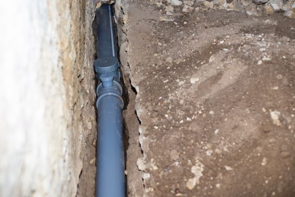 Drain Line Installation in Maryville