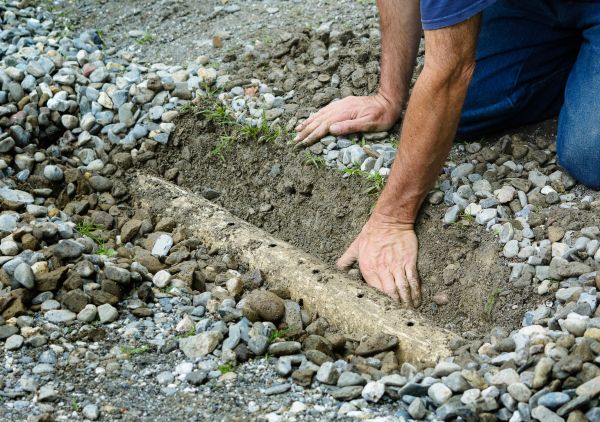 French Ditch Installation in Maryville