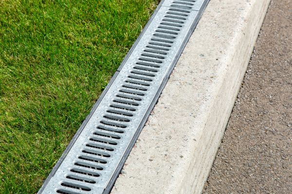 Courtyard Drain Installation in Maryville