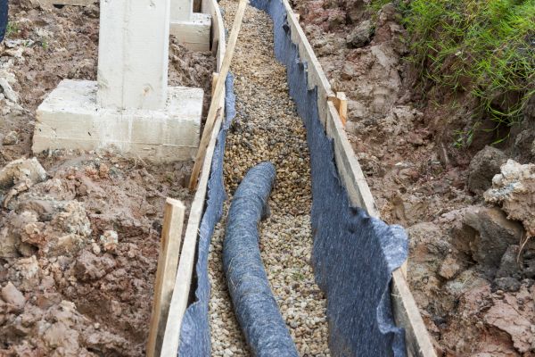 French Drain Installation in Maryville